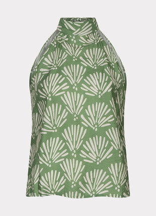 Top - Tropical Print - Grün - HS26.14213