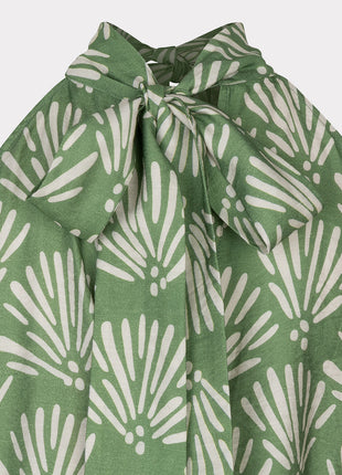 Top - Tropical Print - Grün - HS26.14213