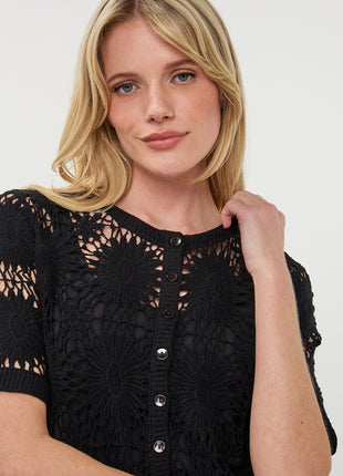 Cardigan crochet m/c - HS26.18200