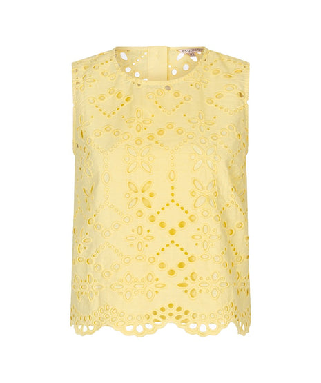 Top slv/lss broderie anglaise - HS26.28238