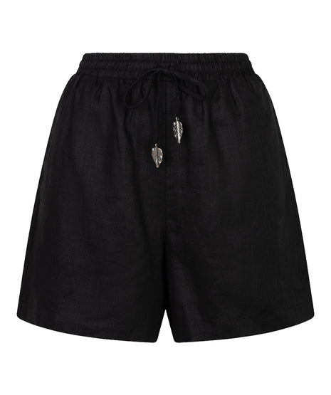 Short - Lin élastique - Noir - HS26.28257