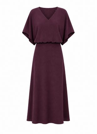 Jurk - Kate B607 - Aubergine