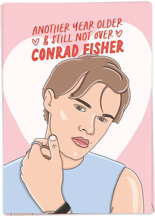 Kaart Blanche wenskaart Connie baby Conrad TSITP