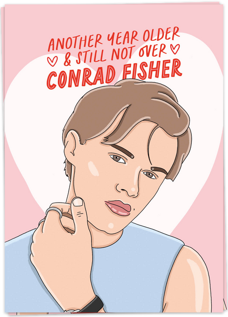 Kaart Blanche wenskaart Connie baby Conrad TSITP