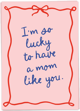 Kaart Blanche wenskaart Mom Like You moederdag