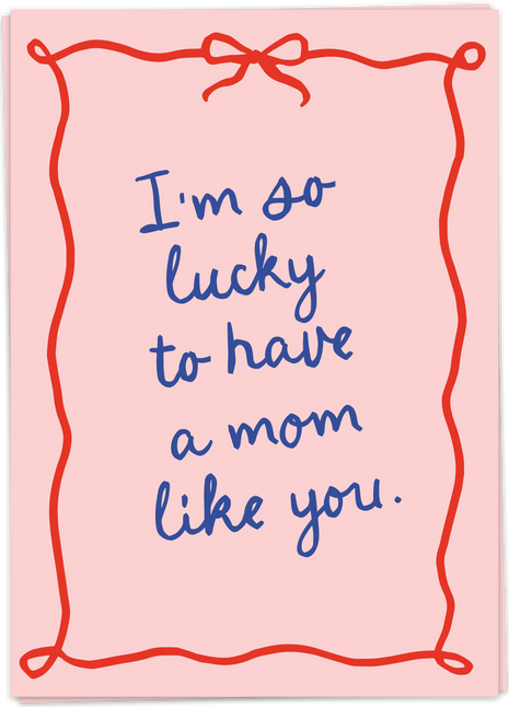 Kaart Blanche wenskaart Mom Like You moederdag