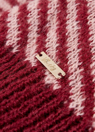 Vila Joy trui Austina L-12-J Pink detail