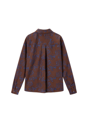 Vila Joy Larissa L-22-S Brown achterkant