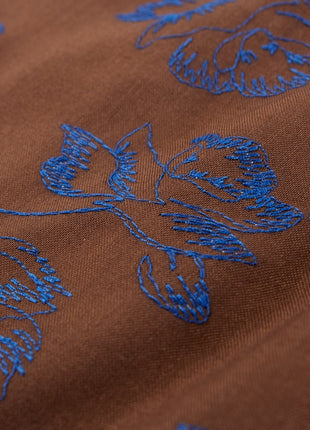 Vila Joy Larissa L-22-S Brown detail