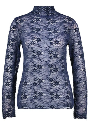 Kanten top - Magnolia - B610 - Navy