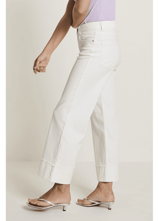 Jeans Mira - Jambe large - Blanc