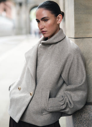 Sabine jacket Warm Taupe - Beaumont