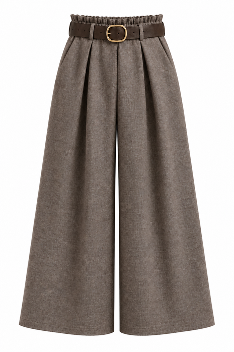 Broek - Culotte - Choco/beige