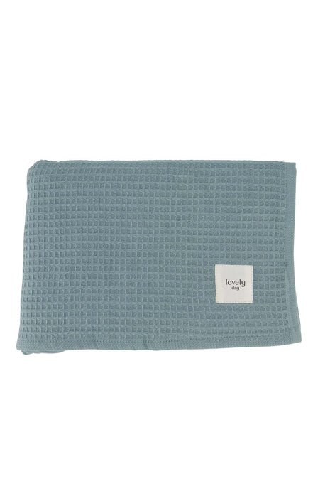 Serviette de bain Lovely Day - gris-bleu