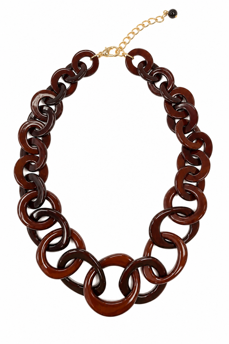 Ketting - Amara Statement - Bruin