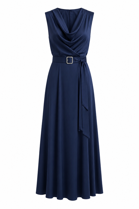 Jurk - Dea B614 - Navy