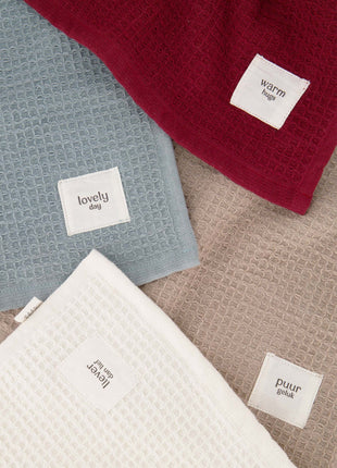 Serviette de bain Lovely Day - gris-bleu