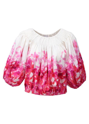 Off the shoulder top met design - P086 - C351L by K.Design