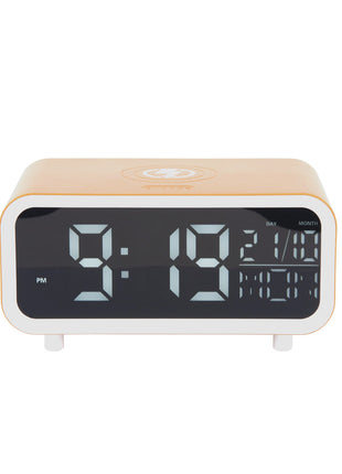 Alarm Clock Chunky LED (Wireless Charger) - ochre yellow - Lifestyle - Fun & gadgets - Gadgets