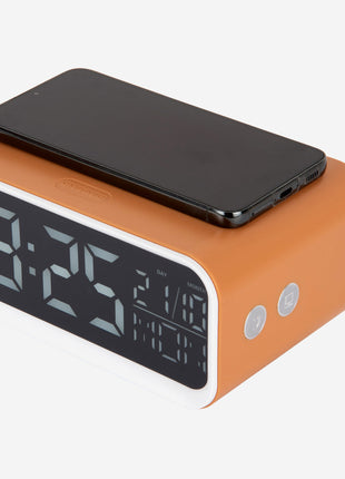 Alarm Clock Chunky LED (Wireless Charger) - ochre yellow - Lifestyle - Fun & gadgets - Gadgets