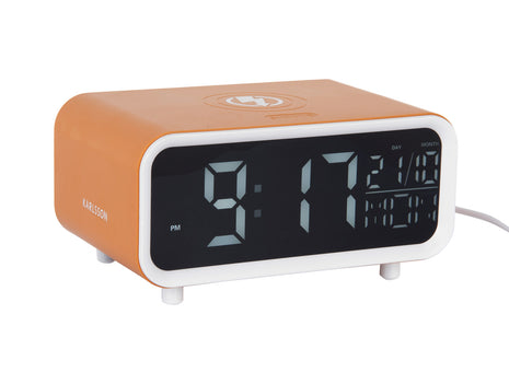 Alarm Clock Chunky LED (Wireless Charger) - ochre yellow - Lifestyle - Fun & gadgets - Gadgets