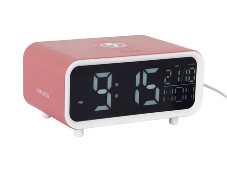 Alarm Clock Chunky LED (Wireless Charger) - rose tan - Lifestyle - Fun & gadgets - Design