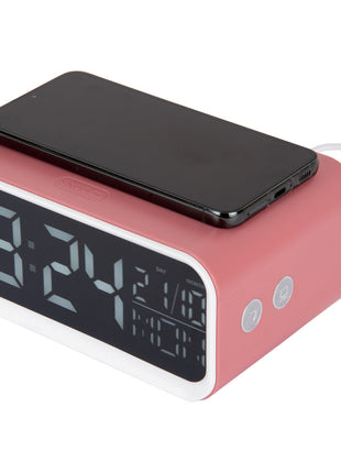 Alarm Clock Chunky LED (Wireless Charger) - rose tan - Lifestyle - Fun & gadgets - Design