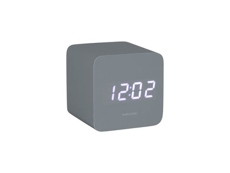 Alarm Clock Spry Square LED - grijs - Lifestyle - Fun & gadgets - Design