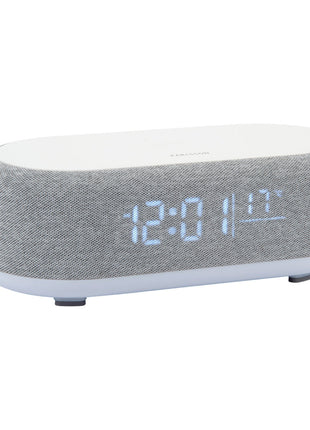 Alarm Clock Vogue (Bluetooth + Wireless Charger) - grijs - Lifestyle - Fun & gadgets - Design