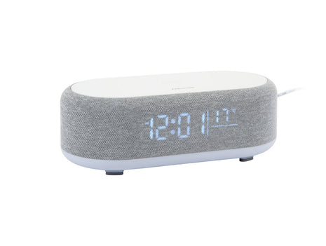 Alarm Clock Vogue (Bluetooth + Wireless Charger) - grijs - Lifestyle - Fun & gadgets - Design