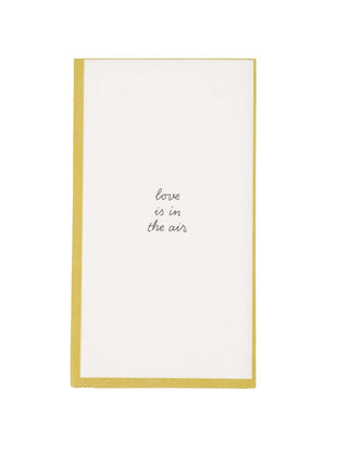 Servetten rechthoek love is in the air - 0711-0051 by Zusss