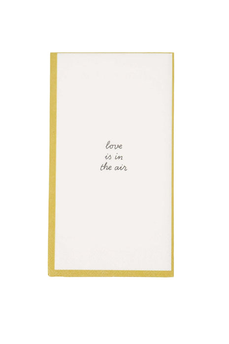 Servetten rechthoek love is in the air - 0711-0051 by Zusss