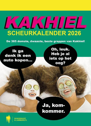 Calendrier Kakhiel 2026 à pages détachables