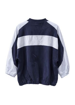 Sweater - Strip - 12636 - Blue by Grenadine