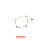 3 Rounds Bracelet - 14K + Pearl - Juwelen & mooimakers - Armbanden