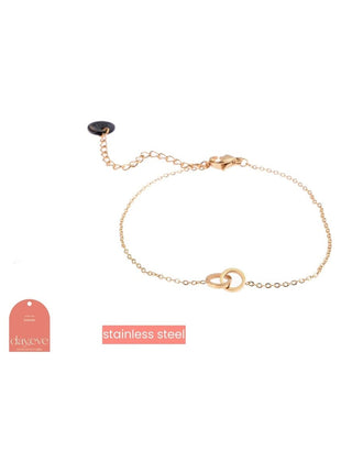 Double Circle Bracelet - 14K - Juwelen & mooimakers - Armbanden