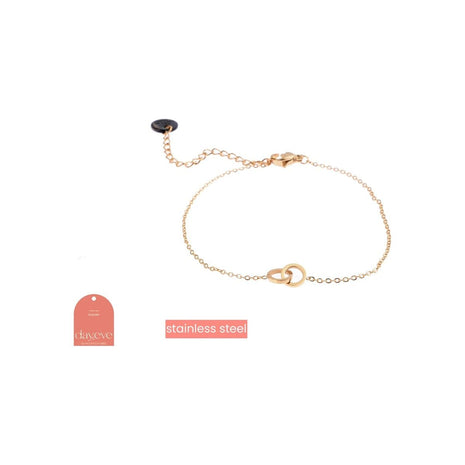 Double Circle Bracelet - 14K - Juwelen & mooimakers - Armbanden