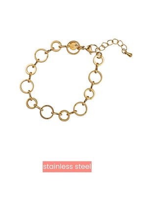 Round Link Bracelet - 14K - Juwelen & mooimakers - Armbanden
