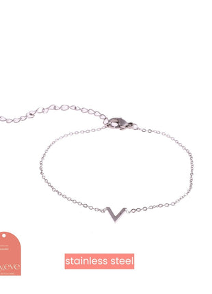 Armbandje - V Bracelet - RH - silver - Modeaccessoires - Juwelen - Armbandjes