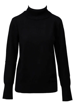Pull met rolkraag - B873 - Black