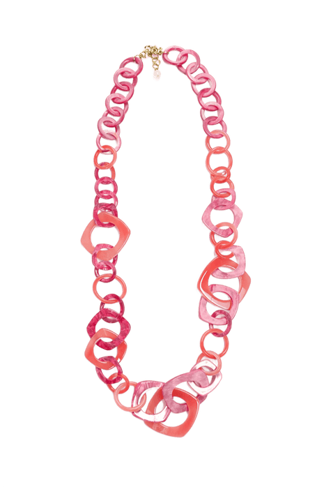Ketting - Pink Cascade by Charlotte Marie Jewelry