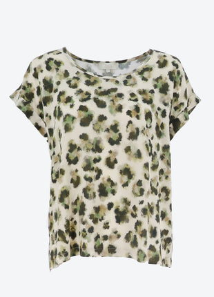 Bloes - 840222 – beige/kaki - Kleding - Blouses