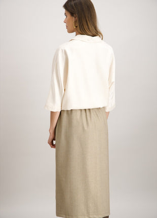 Bloes - 840253 – ecru - Kleding - Blouses