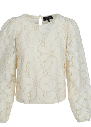 Bloes Charlie Ecru Kleding Blouses