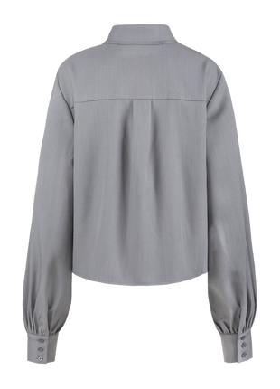 Bloes Christina - 25NQG11 - Pebble - Kleding - Blouses
