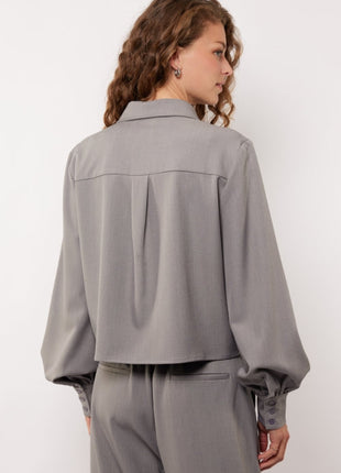 Bloes Christina - 25NQG11 - Pebble - Kleding - Blouses