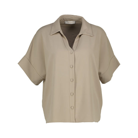 Bloes - Graziella B502 – Beige - Beige / 36/S - Kleding - Blouses