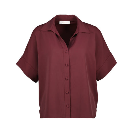 Bloes - Graziella B502 - Bordeaux - Kleding - Blouses