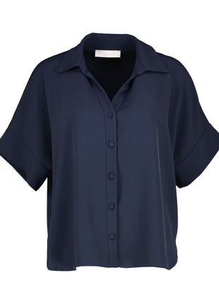 Bloes - Graziella B510 - Navy - Kleding - Blouses