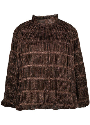 Bloes - Kamlo B510 - Choco / One size - Kleding - Blouses